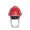 Defender Safety Safety Helmets, H2 Series, Acrylonitrile Butadiene Styrene (ABS), Ratchet, Type 2, Class E, Red H2-EH-04 - alternate 5